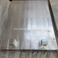 Placa de enfriamiento de agua de aleación de aluminio mecanizado por CNC
